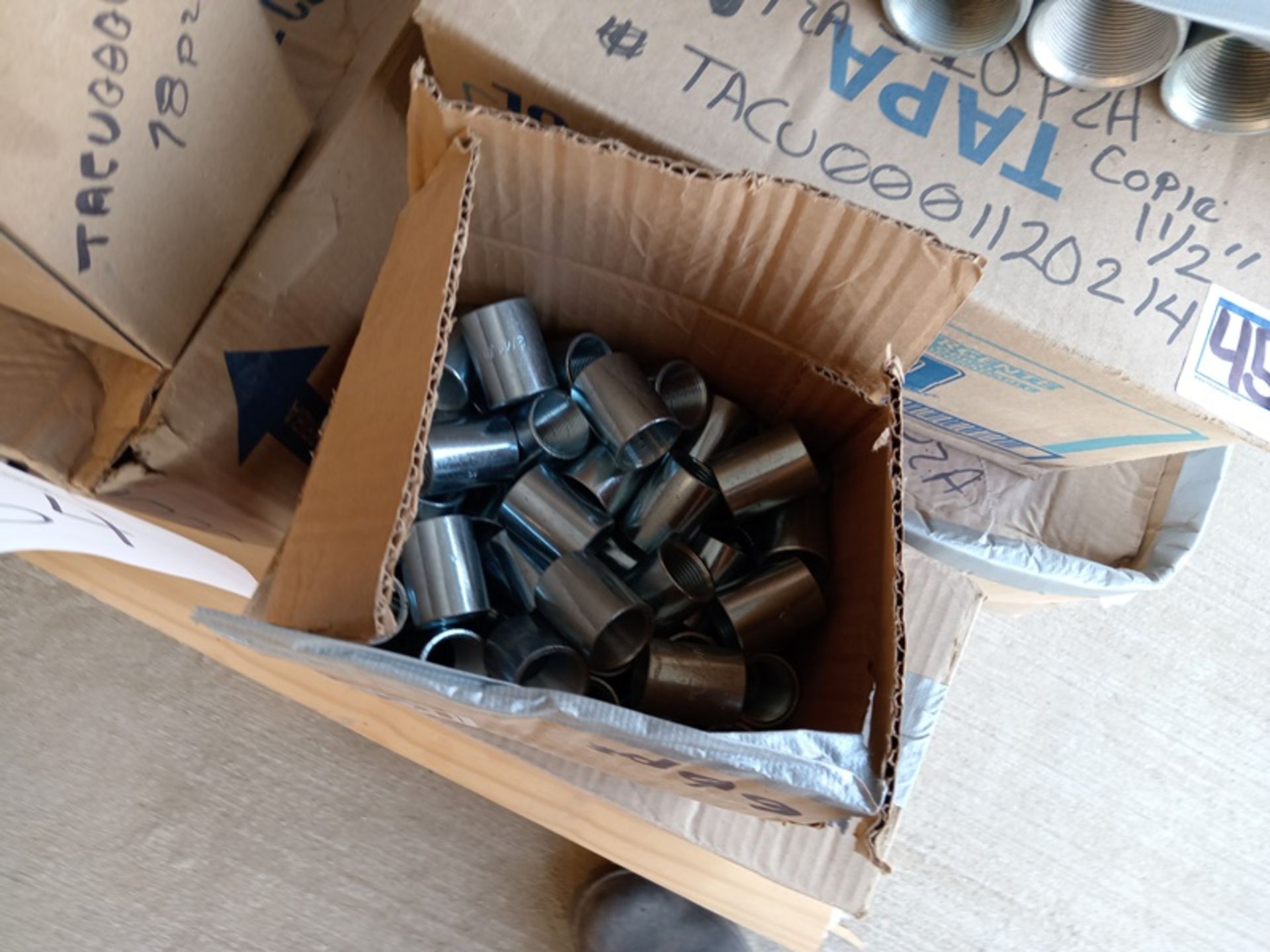 LOT OF (1,684) PIECES OF GALVANIZED STEEL UNION COUPLINGS - Image 3 of 7