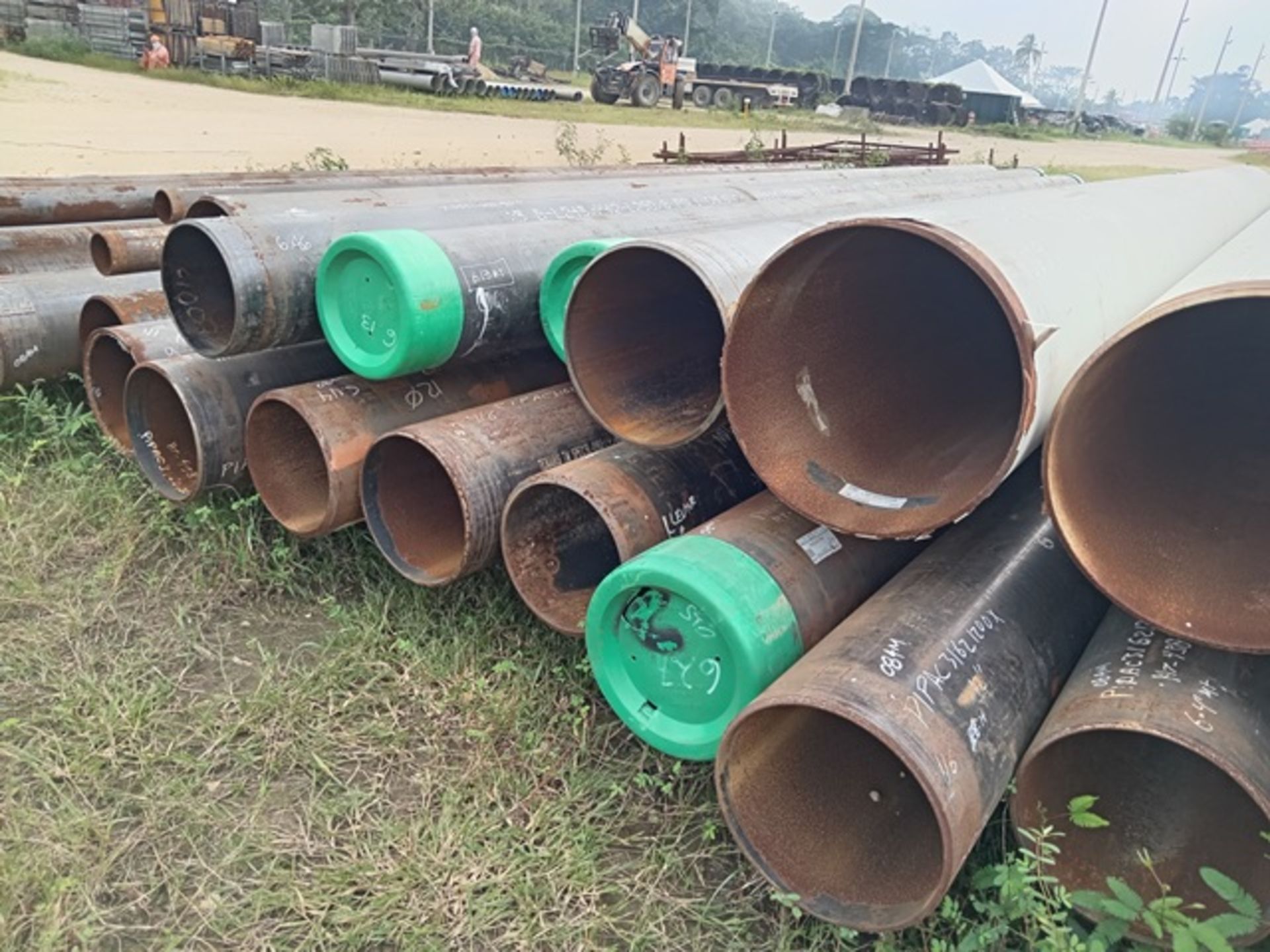 LOT OF APPROXIMATELY (98) METERS OF CARBON STEEL PIPE - Image 9 of 10