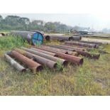 LOT OF APPROXIMATELY (30) METERS OF CARBON STEEL PIPE PIECES