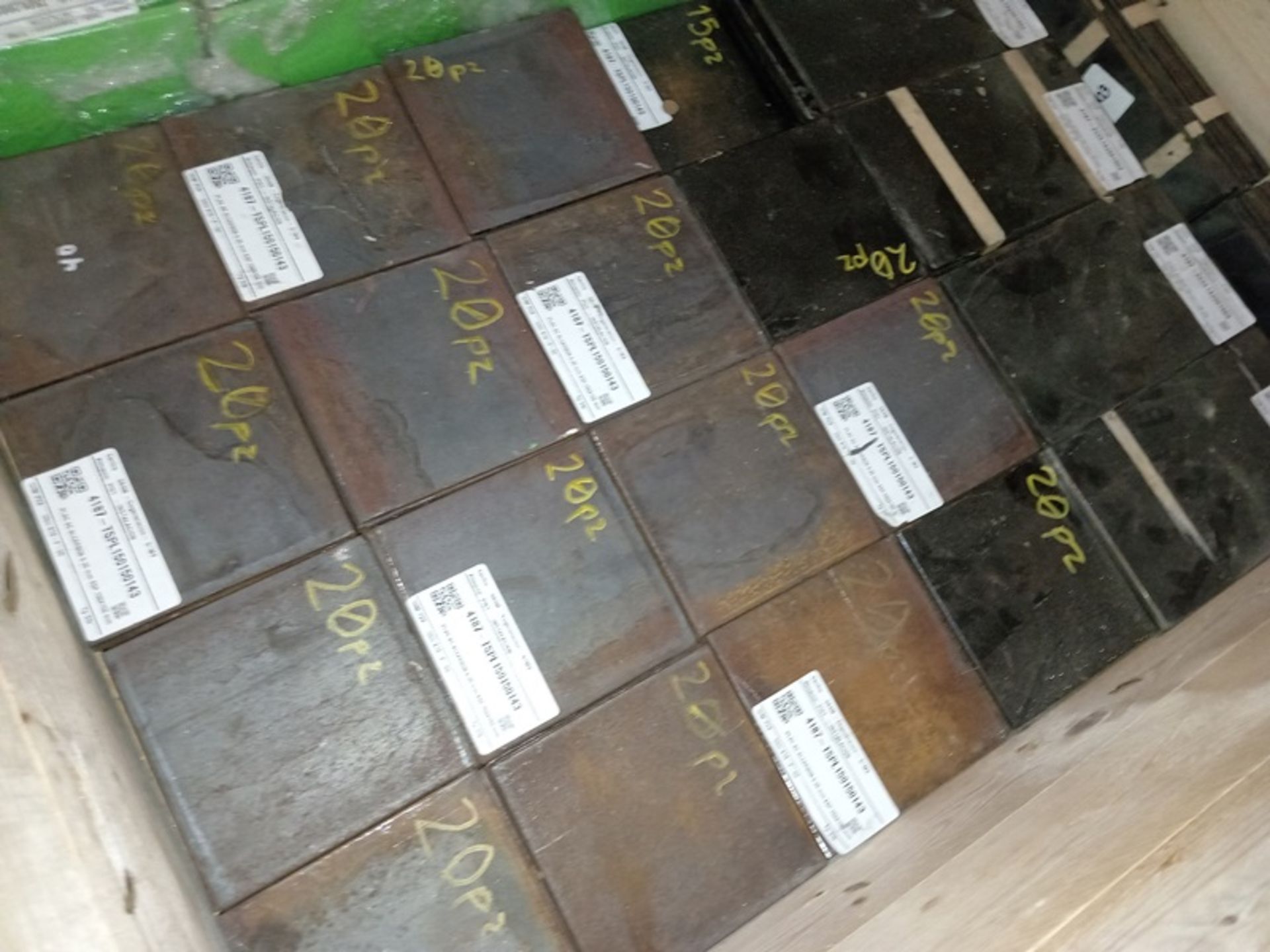 LOT OF (1,541) PIECES OF STEEL PLATES - Image 6 of 9