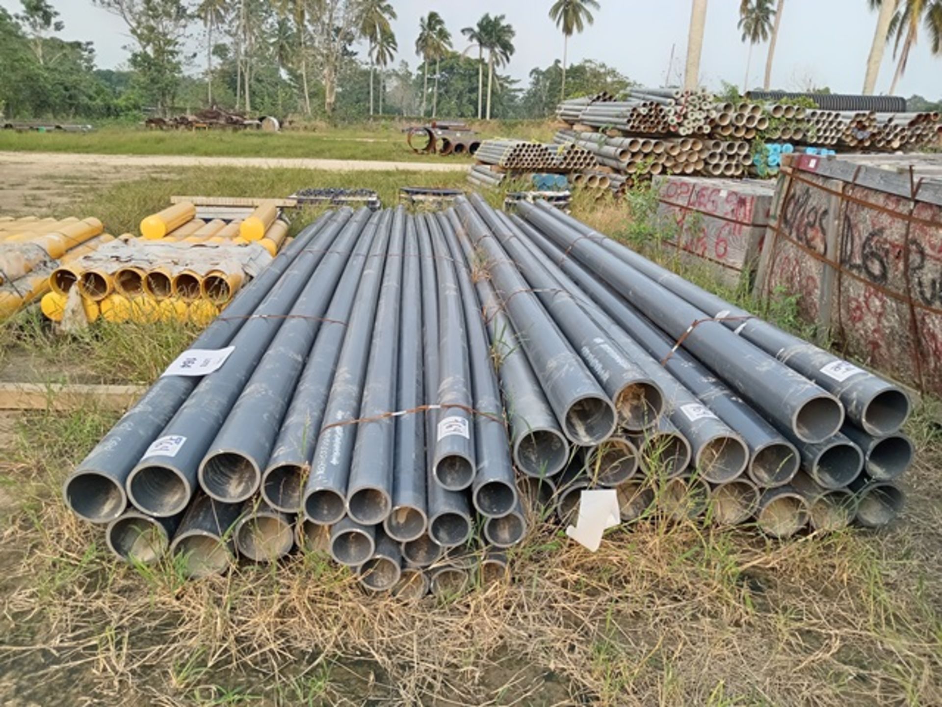 LOT OF (300) METERS HIGH DENSITY POLYETHYLENE PIPE - Image 5 of 7