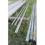 LOT OF APPROXIMATELY (24) METERS OF T-304 STAINLESS STEEL PIPE