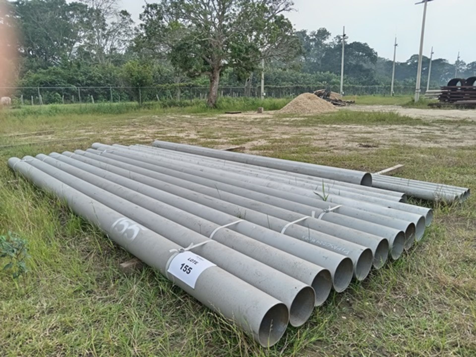 LOT OF T-316 STAINLESS STEEL PIPE - Image 2 of 7