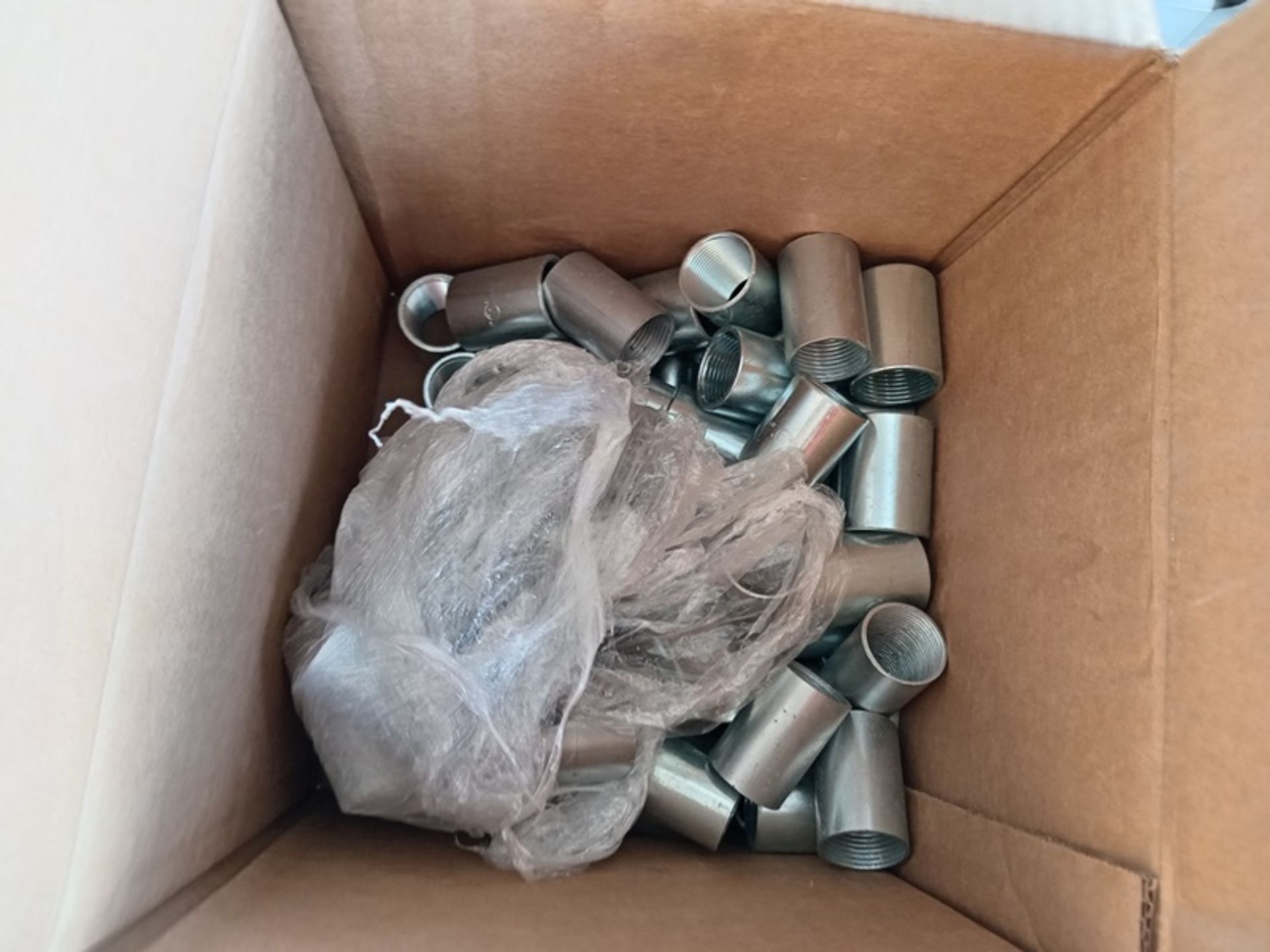 LOT OF (1,684) PIECES OF GALVANIZED STEEL UNION COUPLINGS - Image 5 of 7