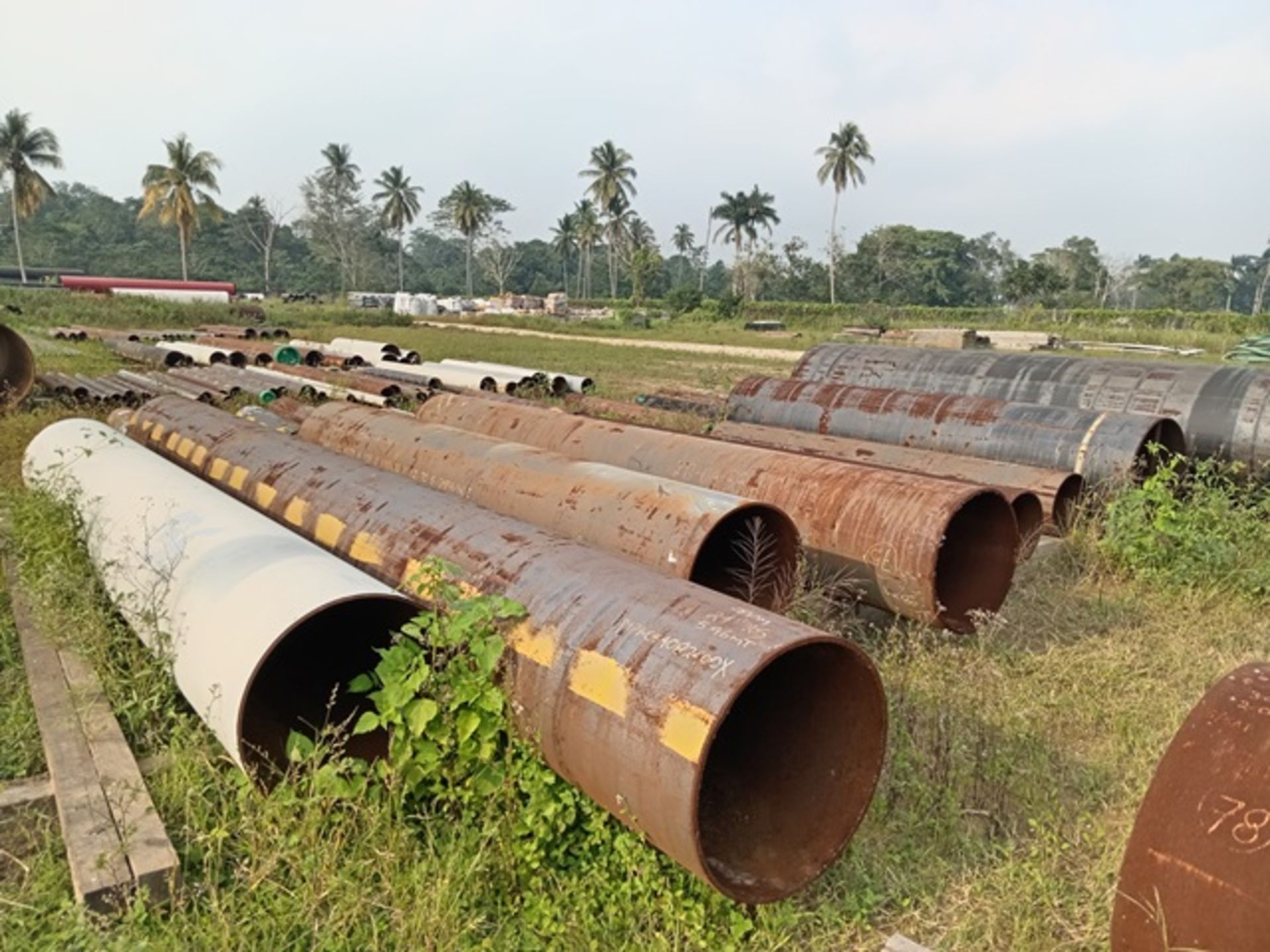 LOT OF APPROXIMATELY 85 METERS OF CARBON STEEL PIPE PIECES - Image 12 of 22
