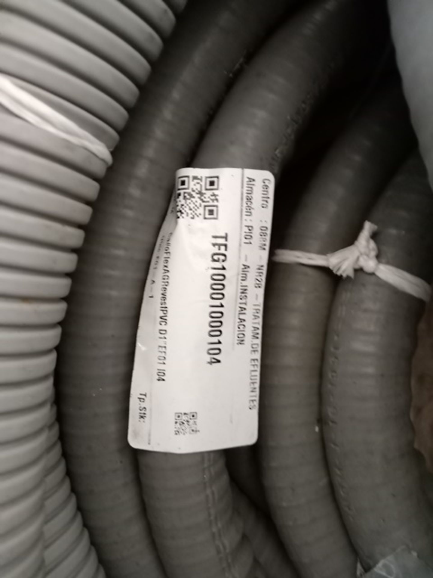 LOT OF (533) PIECES OF VARIOUS MATERIALS AND (154) MTS OF FLEXIBLE TUBE - Image 18 of 20