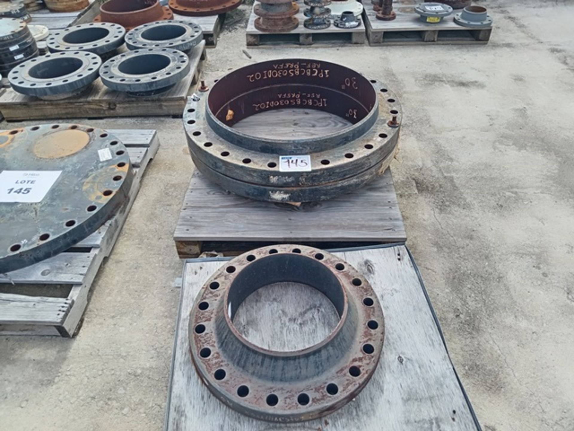 LOT OF (127) PCS OF SA105N FLANGES - Image 3 of 12