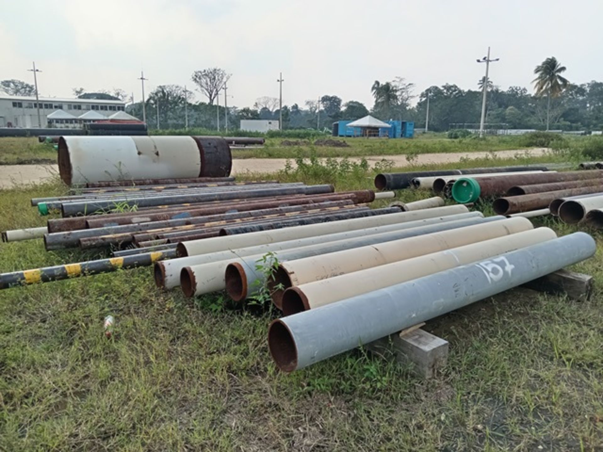 LOT OF APPROXIMATELY (55) METERS OF CARBON STEEL PIPE PIECES - Image 18 of 22