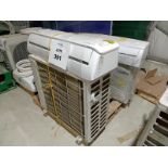 LOT OF (2) 2 TON AIR CONDITIONING EQUIPMENT