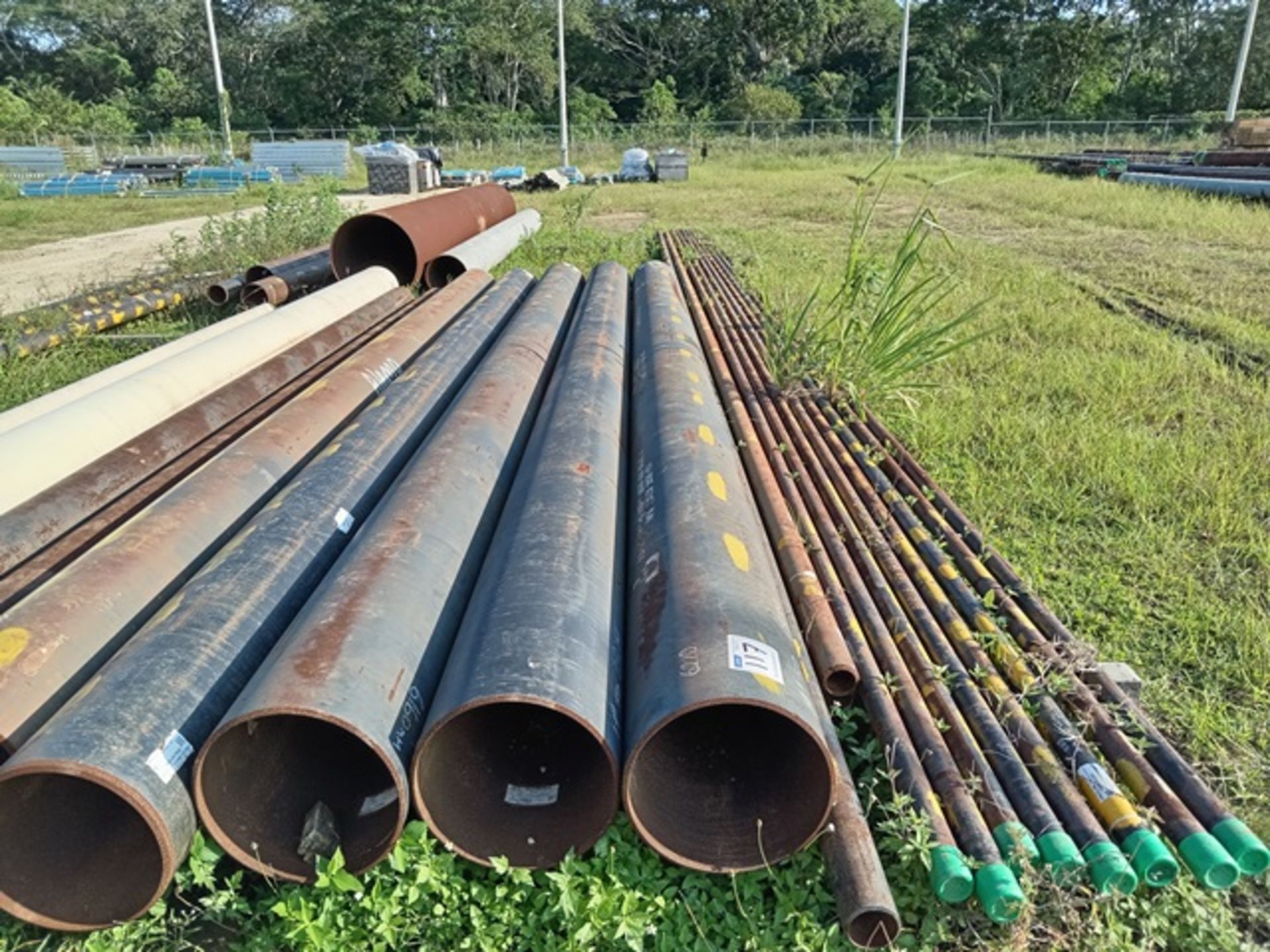 LOT OF APPROXIMATELY (295) METERS OF CARBON STEEL PIPE - Image 4 of 6