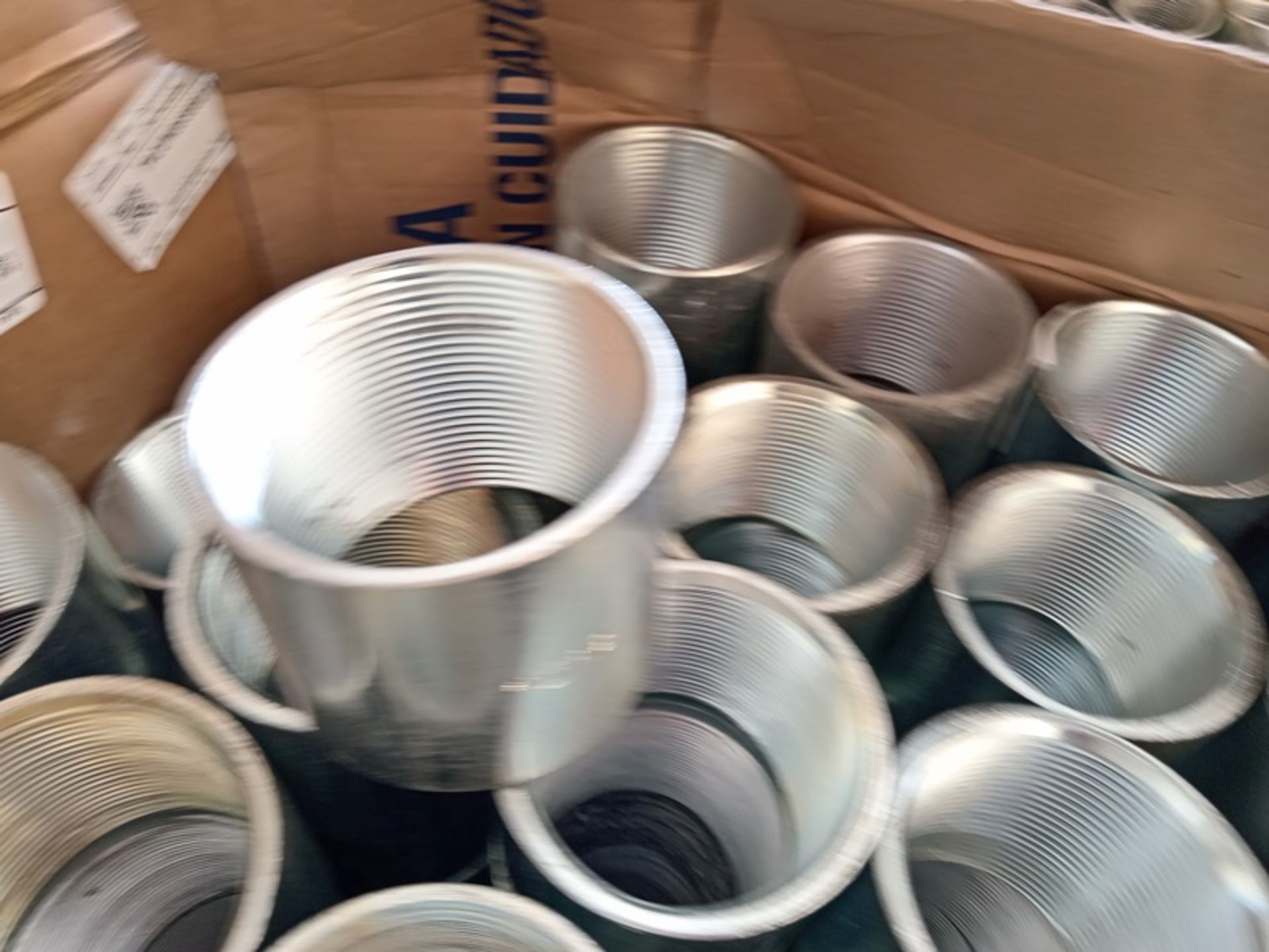 LOT OF (416) PCS OF GALVANIZED UNION COUPLINGS - Image 6 of 6