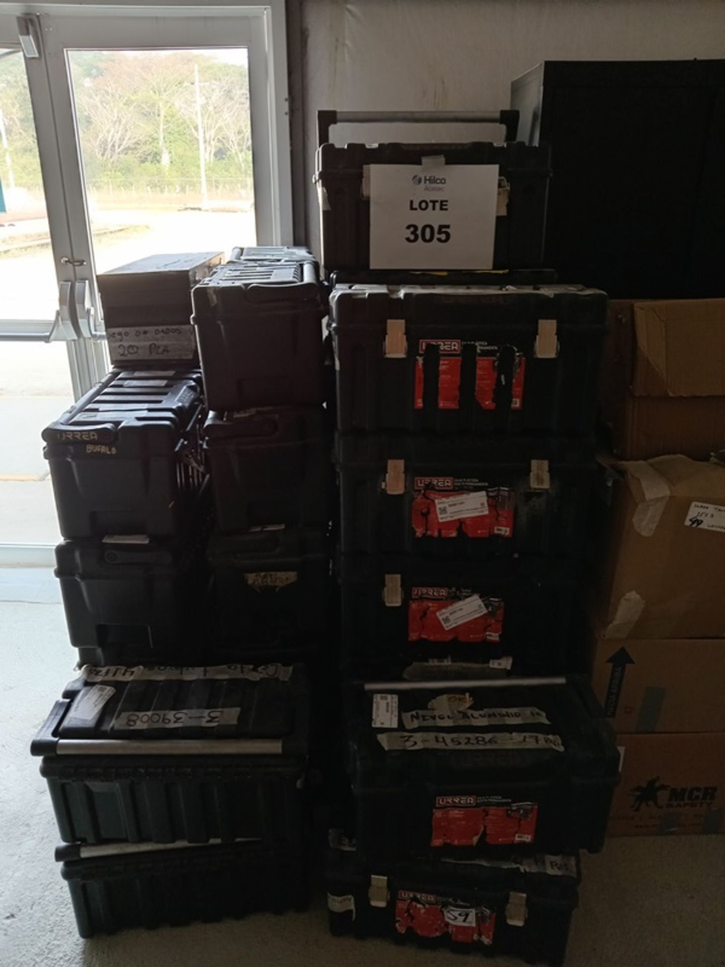 LOT OF (38) PLASTIC TOOL BOXES - Image 2 of 3