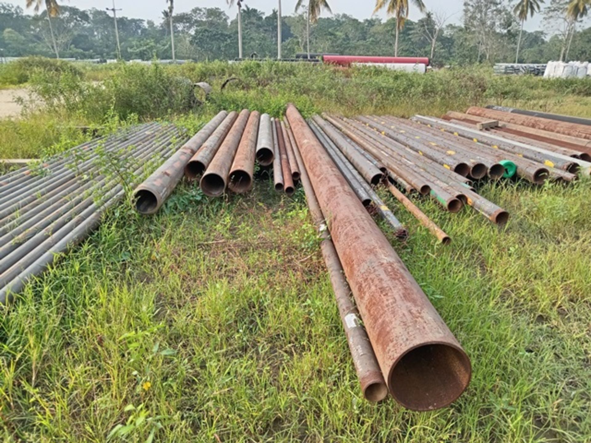 LOT OF (69) METERS OF CARBON STEEL PIPE PUTTING - Image 7 of 9