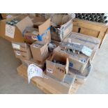 LOT OF (1,684) PIECES OF GALVANIZED STEEL UNION COUPLINGS