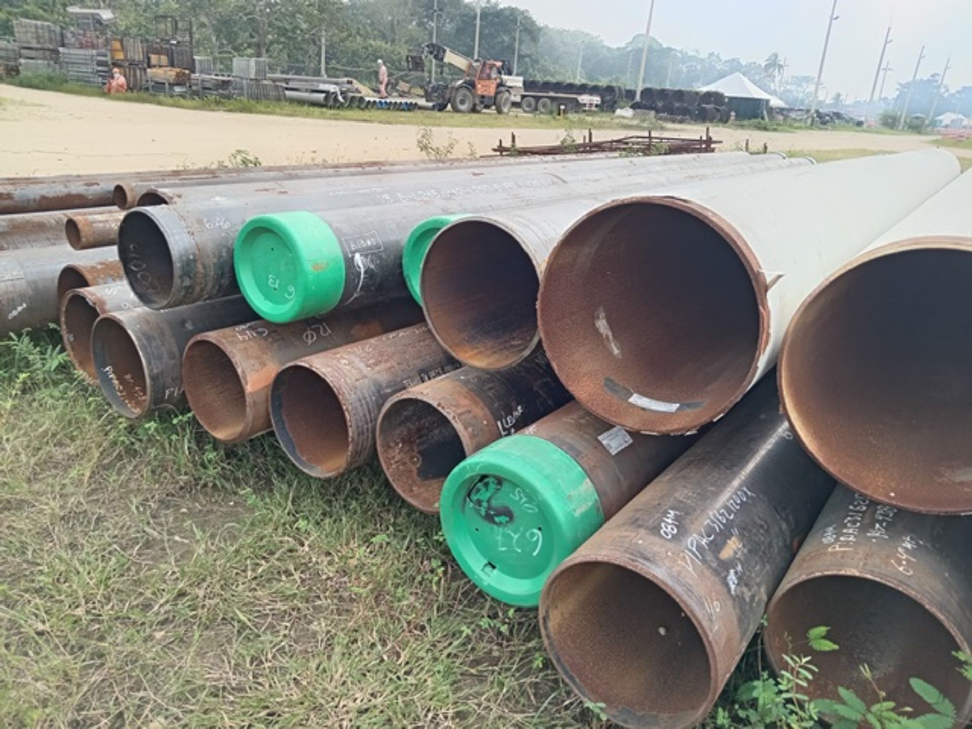 LOT OF APPROXIMATELY (133.5) METERS OF CARBON STEEL PIPE - Image 8 of 10