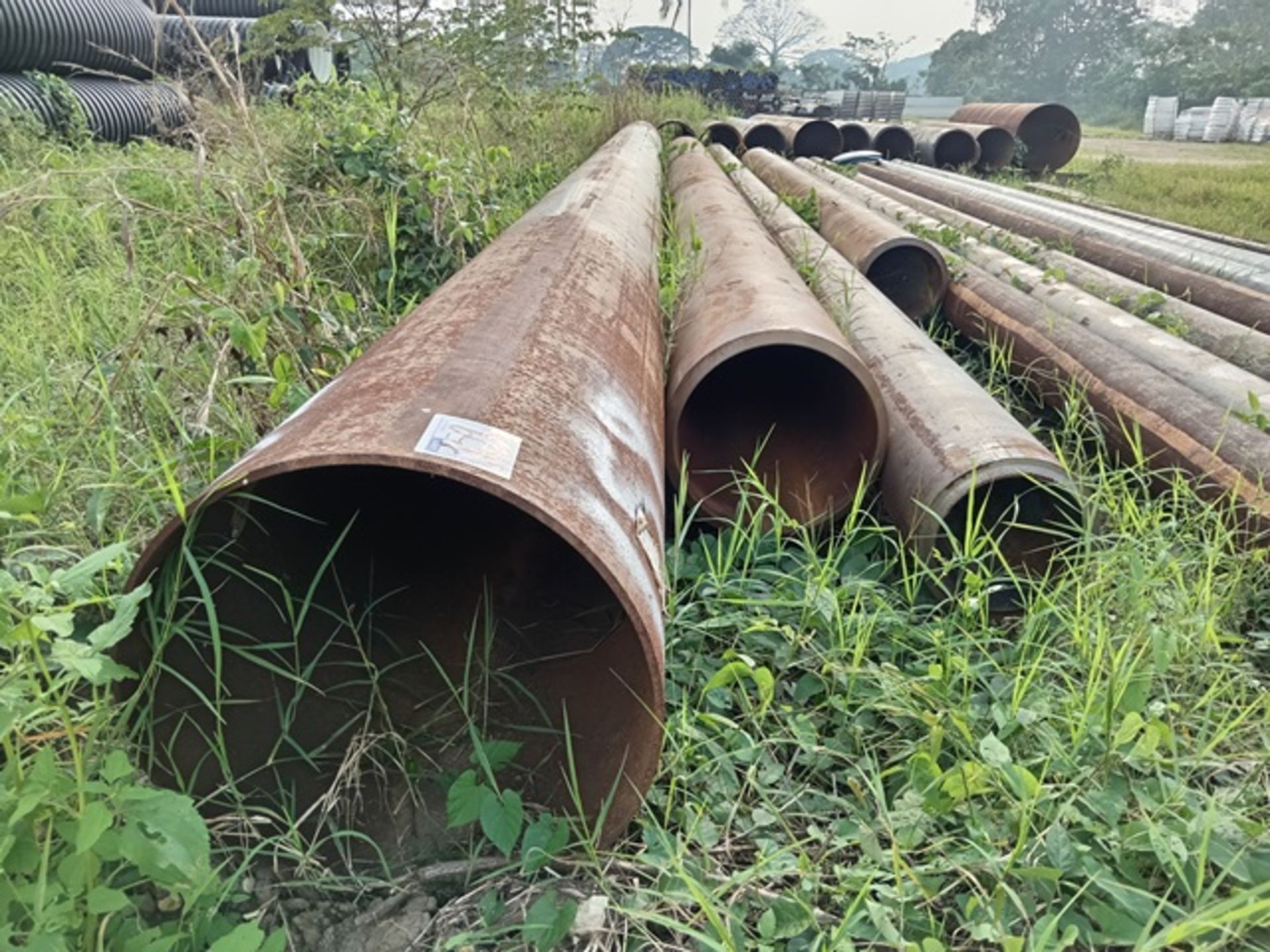 LOT OF (94) METERS OF CARBON STEEL PIPE - Image 6 of 7