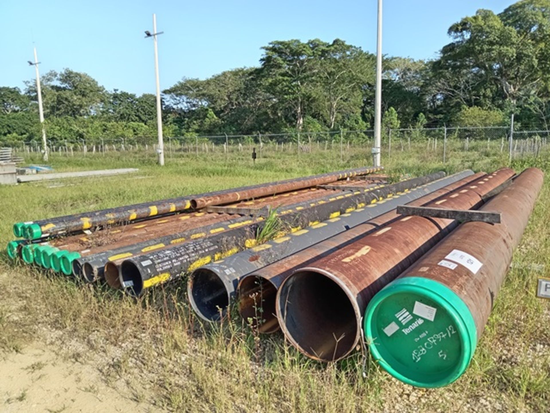 LOT OF APPROXIMATELY (203) METERS OF CARBON STEEL PIPE - Image 4 of 5