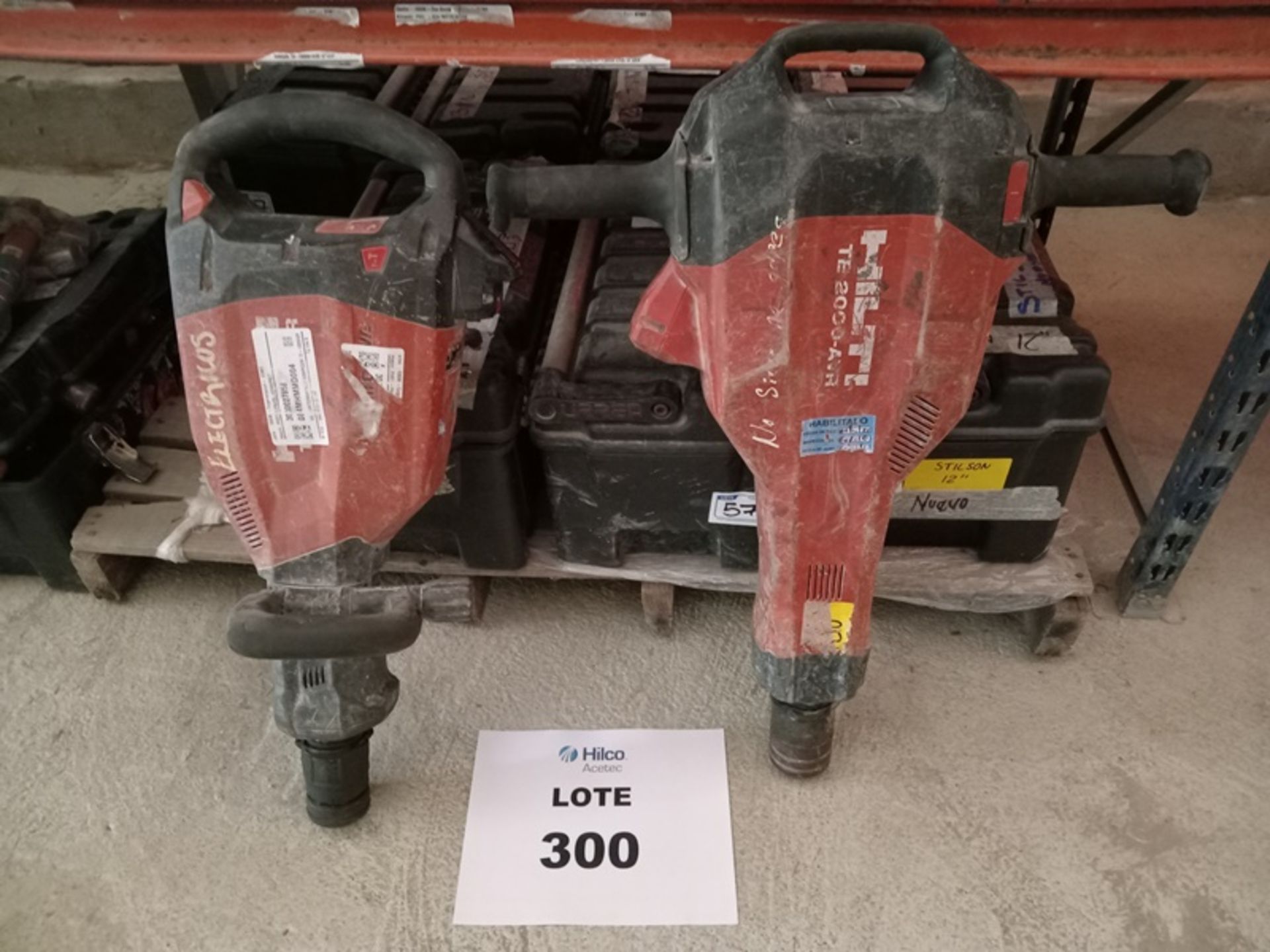 LOT OF (2) CONCRETE BREAKERS