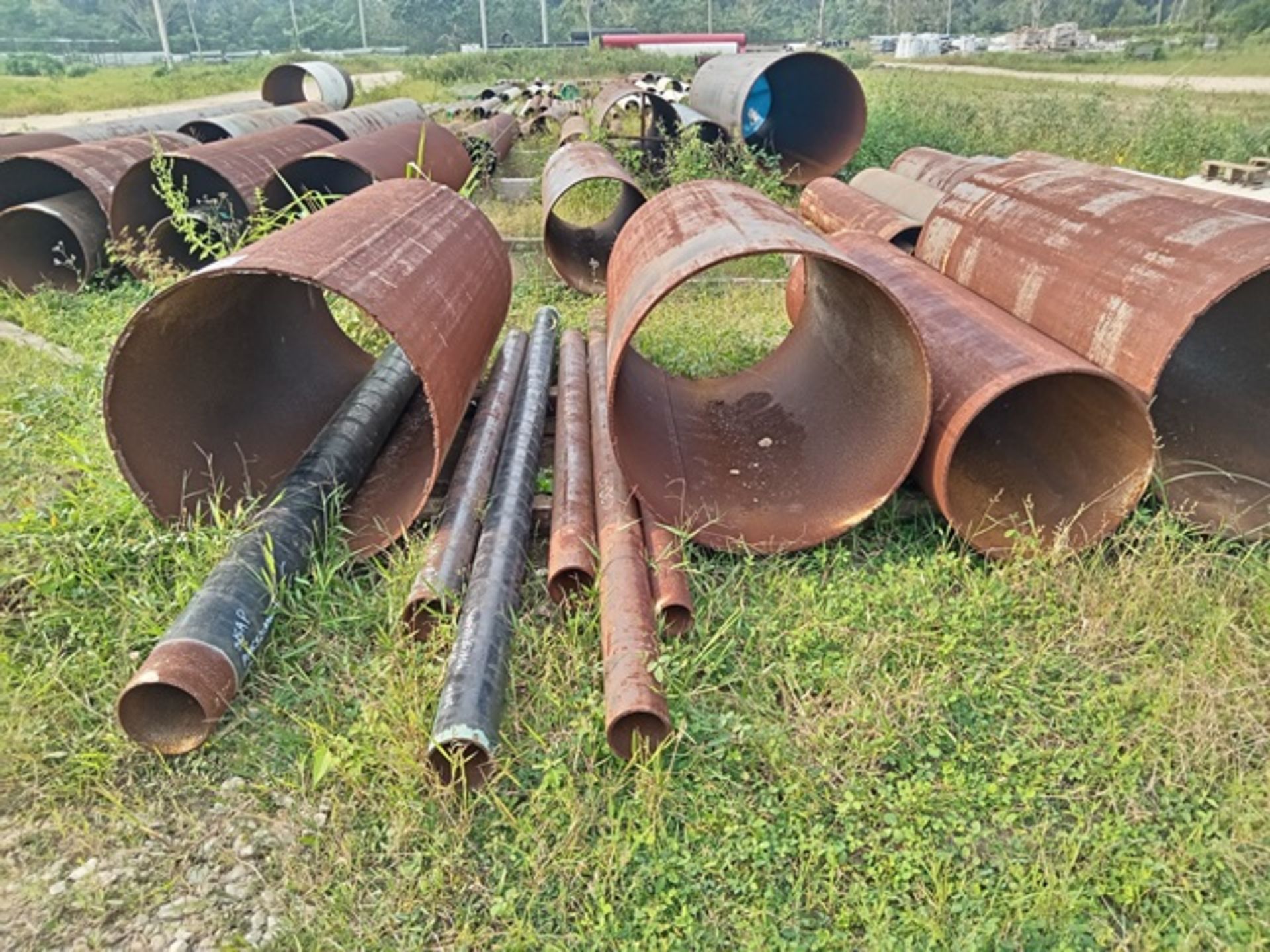 LOT OF APPROXIMATELY 85 METERS OF CARBON STEEL PIPE PIECES - Image 2 of 22