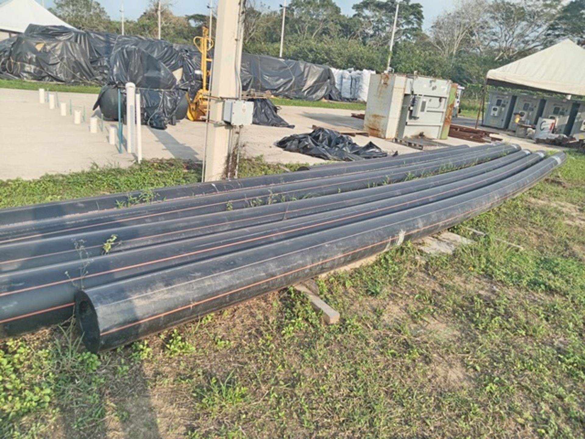 LOT OF (12) M. APPROXIMATELY OF 12" HIGH DENSITY POLYPROPYLENE (HDPE) PIPE - Image 2 of 2