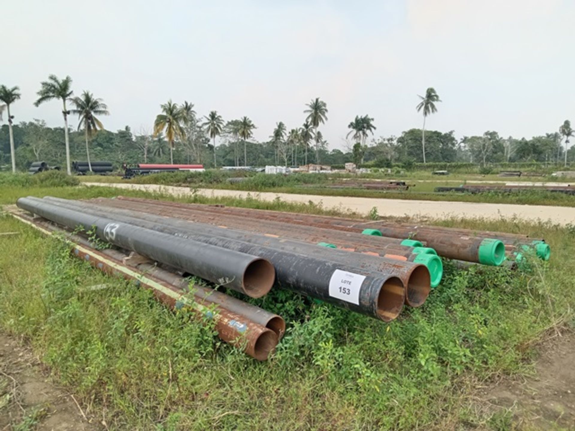 LOT OF APPROXIMATELY (265) METERS OF CARBON STEEL PIPE