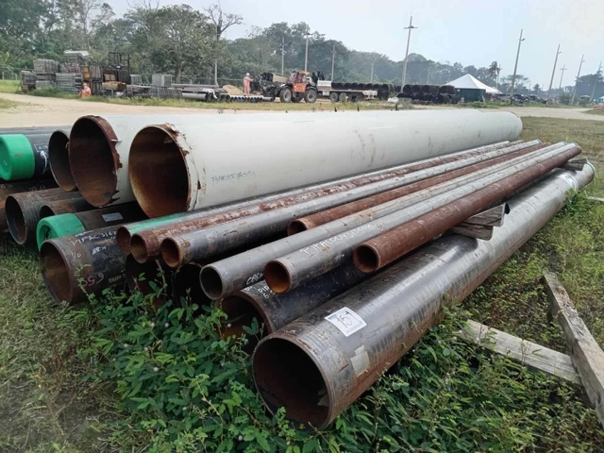 LOT OF APPROXIMATELY (98) METERS OF CARBON STEEL PIPE - Image 7 of 10