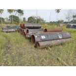 LOT OF APPROXIMATELY (17) METERS OF CARBON STEEL PIPE