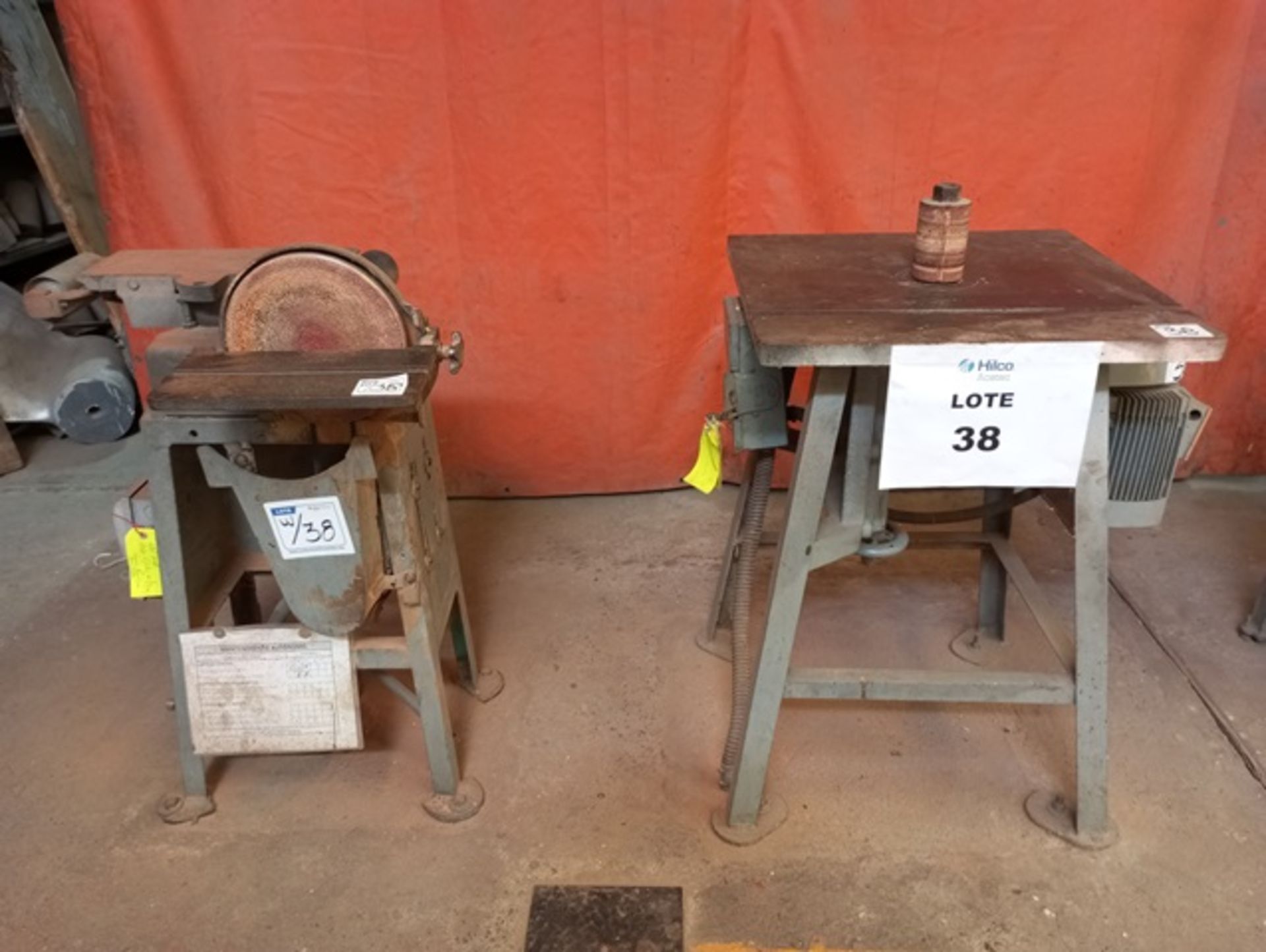 LOT OF (2) WOODWORKING MACHINE