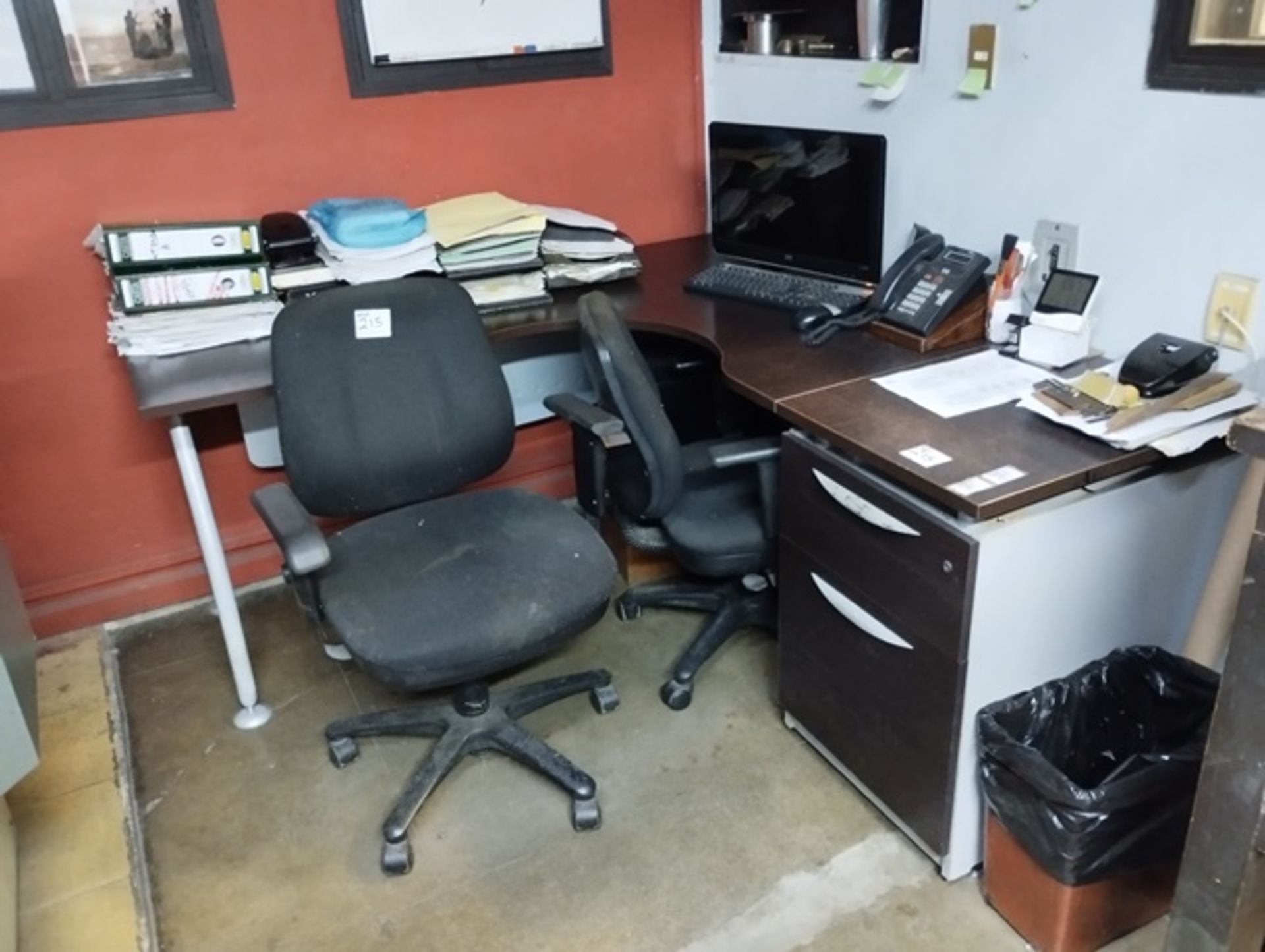 LOT OF OFFICE FURNITURE - Image 4 of 5