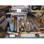 LOT OF STAINLESS STEEL AND CARBON STEEL ROD