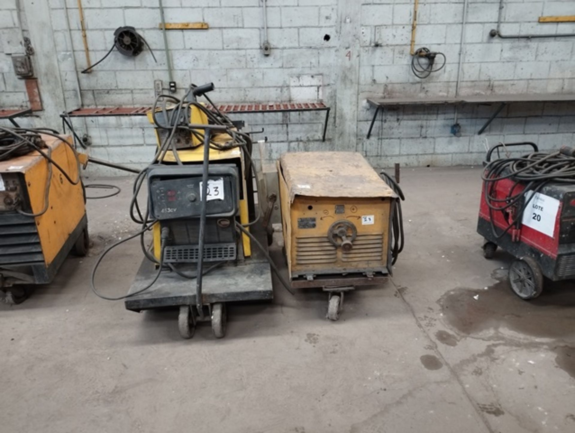 LOT OF (2) WELDING MACHINE