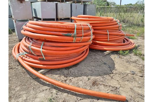 LOT OF (525) MTS OF 3" SMOOTH HDPE PIPE - Image 1 of 2