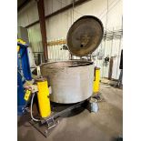 Ametek Tolhurst 48" Basket Centrifuge, S/N: T91061-A, 500 LB Max