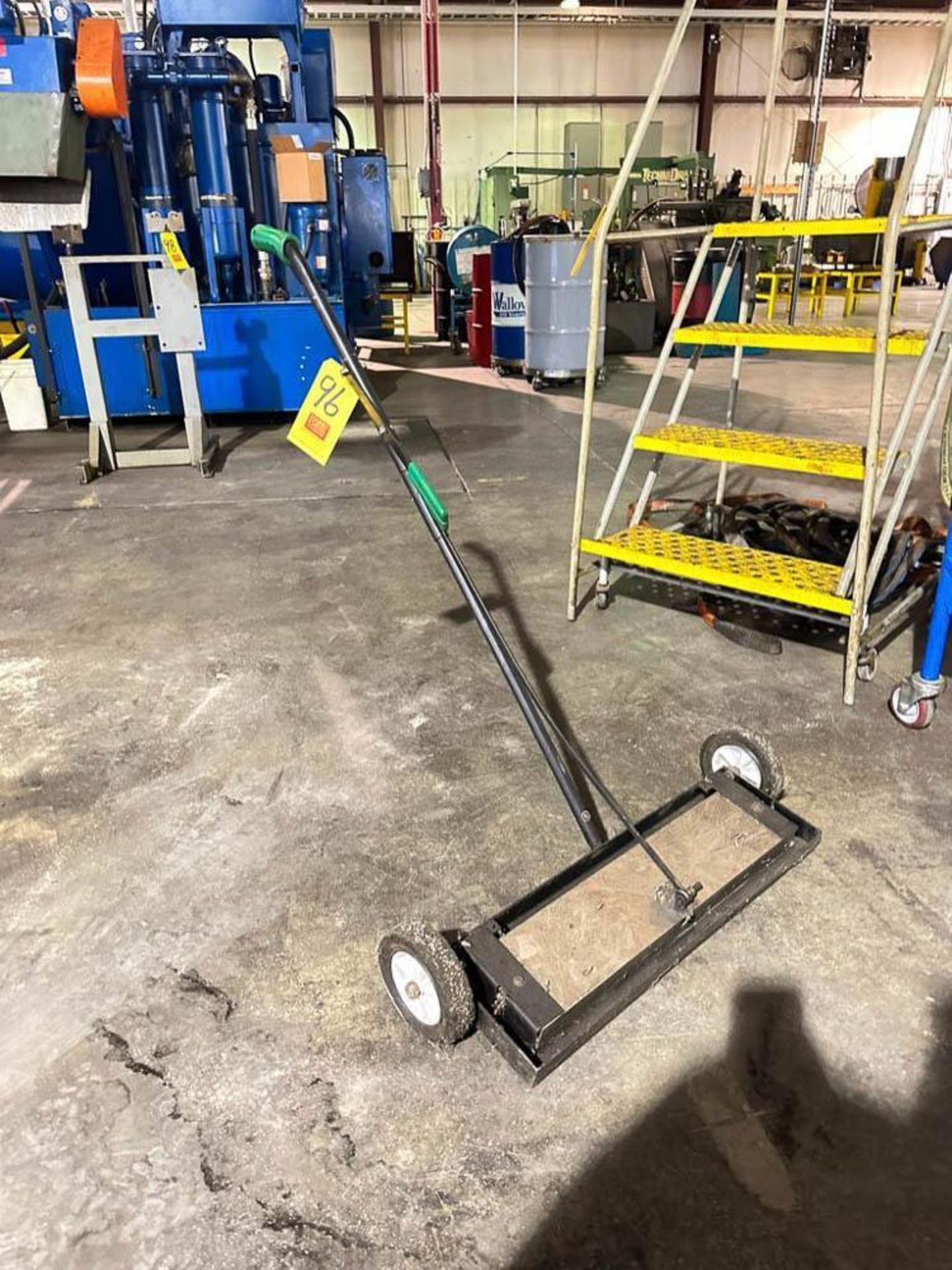 24" Rolling Magnetic Floor Sweeper