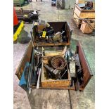 Assorted Hydraulic Motors, Vise and Components