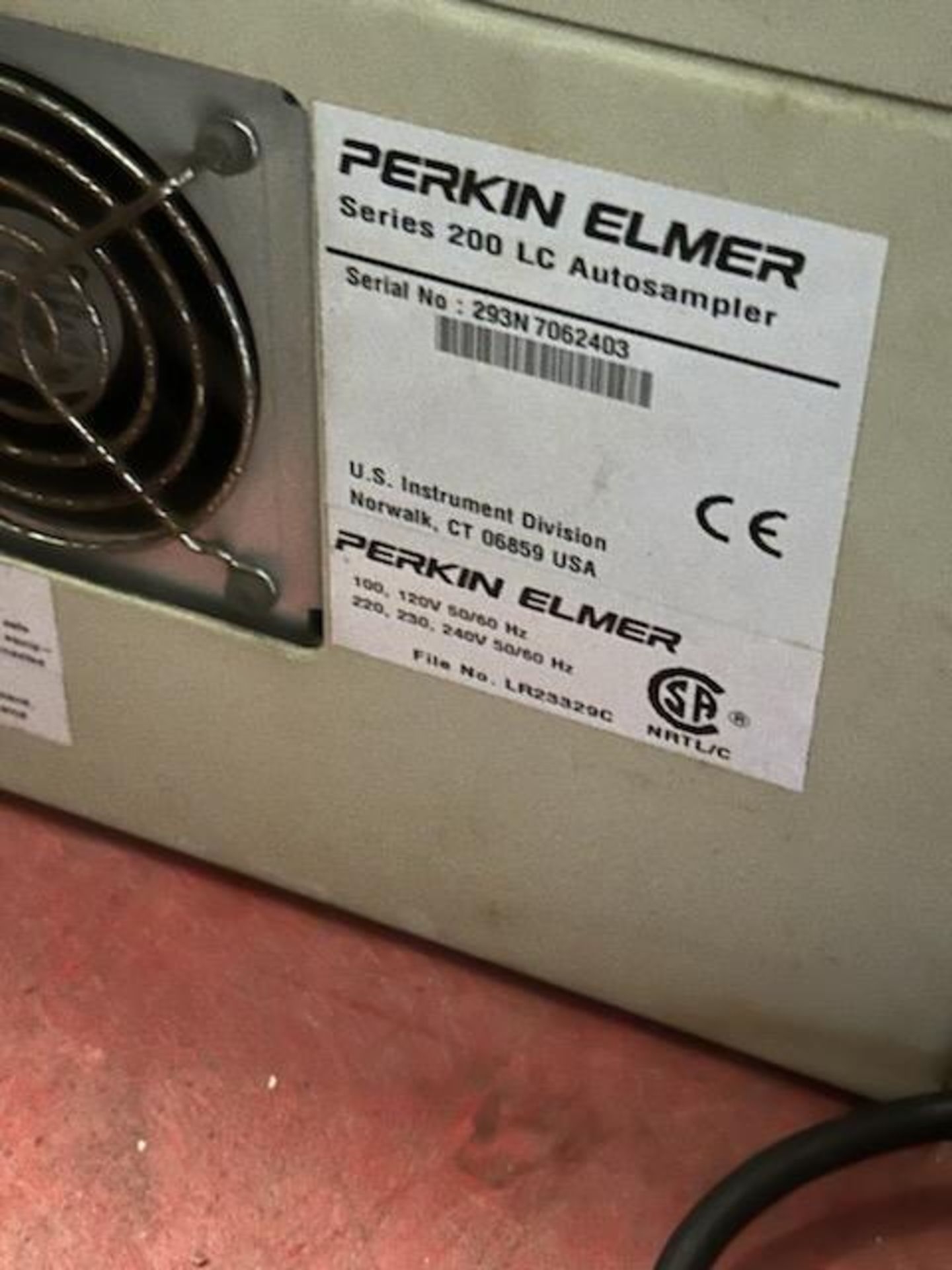 Perkin Elmer Auto System Gas Chromatigraph. - Image 5 of 6