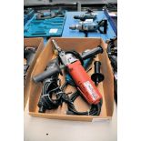 Lot - Milwaukee 1/2 in. x 18 in. Electric Bandfile, Black & Decker 1-1/2 in. Electric Die Grinder an