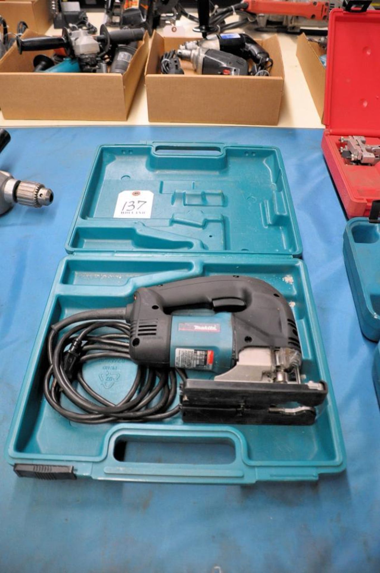 Makita Model 4340FCT 6.3-Amp Jig Saw with Case, S/N: 89104G