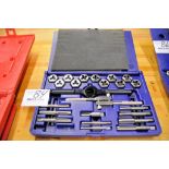 Irwin Hanson 24-Piece Fractional Hex Tap and Die Set with Case