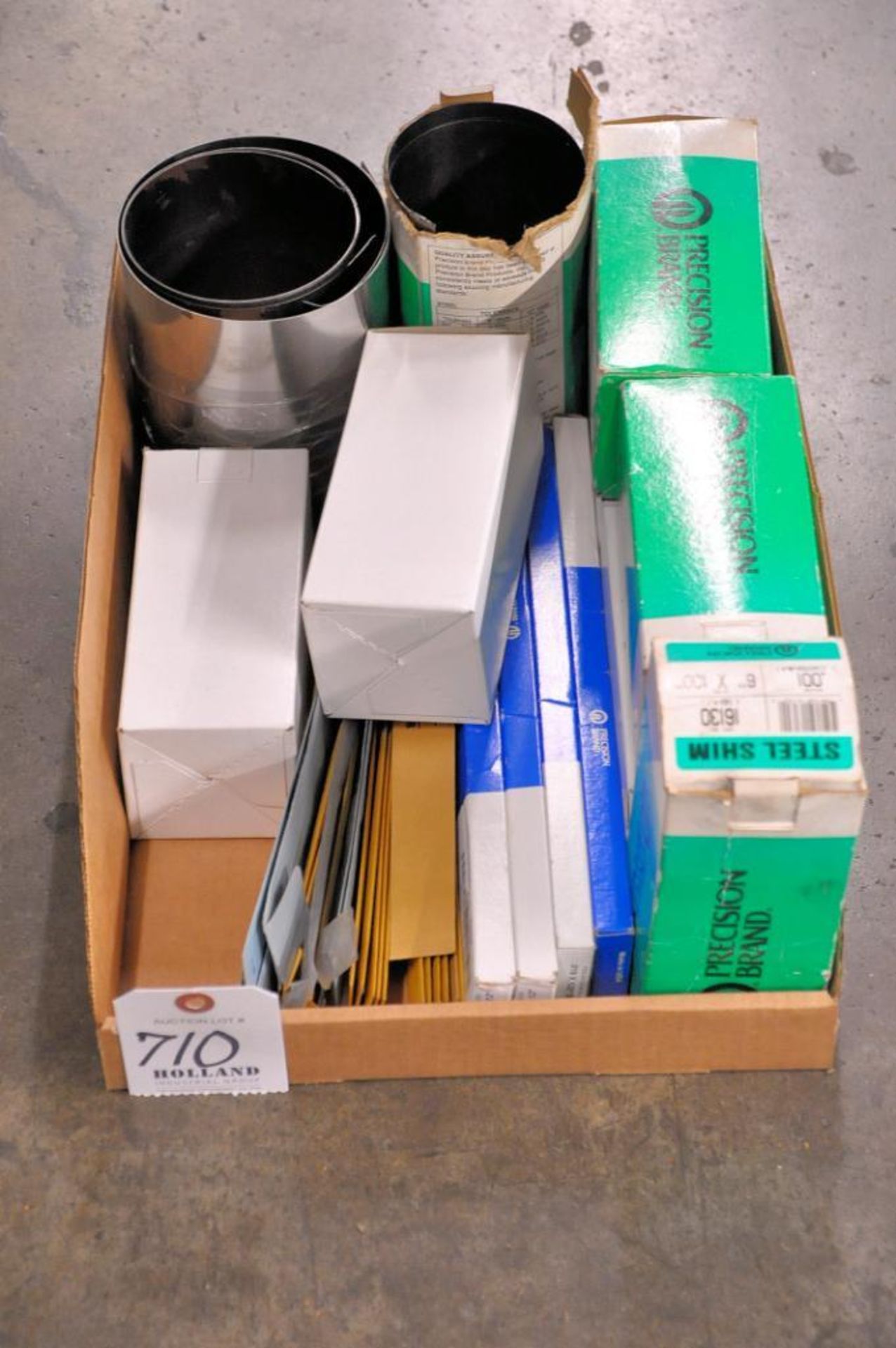 Lot - Steel Shim Stock in (1) Box