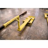 Custom Fabricated 4 ft. Gooseneck Forklift Boom Attachment