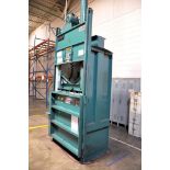 Selco Model V4-HD 42 in. Vertical Cardboard Baler, S/N: 010468634