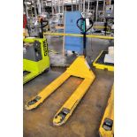 Uline Model H-2900 5,500-lb. Capacity Hand Pallet Jack