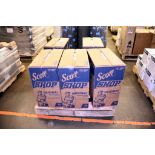 Lot - (5) Cases of Scott Shop Towels on (1) Pallet