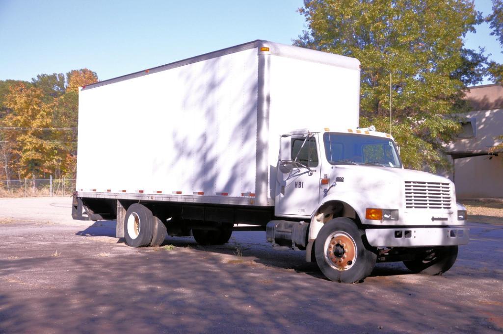 1998 International Box Truck, 4000-Series 4900 Conv Cab, 4X2 (CA60-186 ...