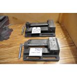 Lot - (1) 6 in. and (1) 4 in. Drill Press Vise
