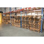 Lot - Empty Pallets in (8) Stacks