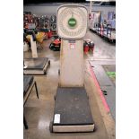 Toledo Model 2120-0004 19 in. x 28 in. 400-lb. Capacity Portable Platform Weigh Scale, S/N: 7400272.