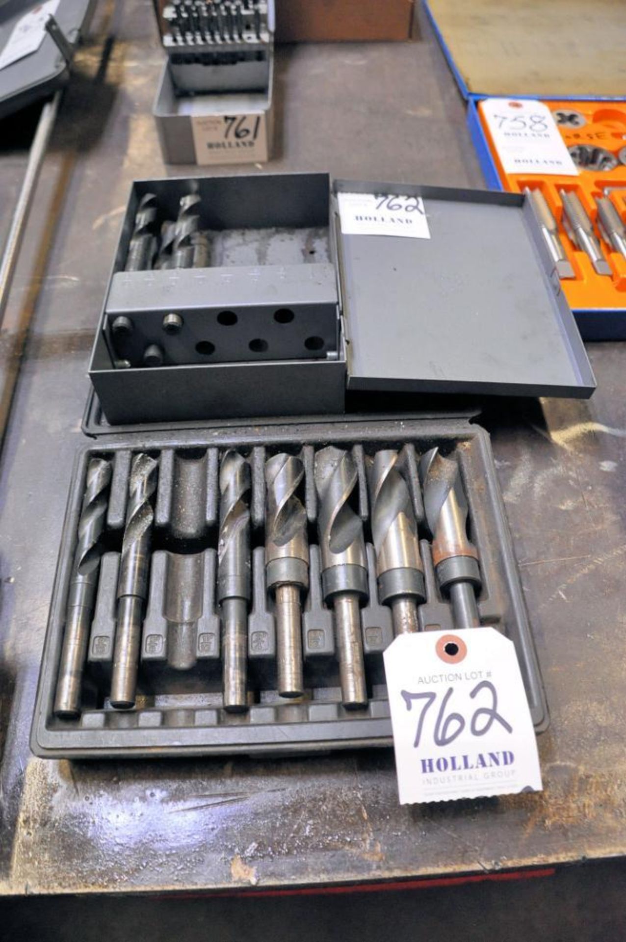 Step Drill Set with Drill Index