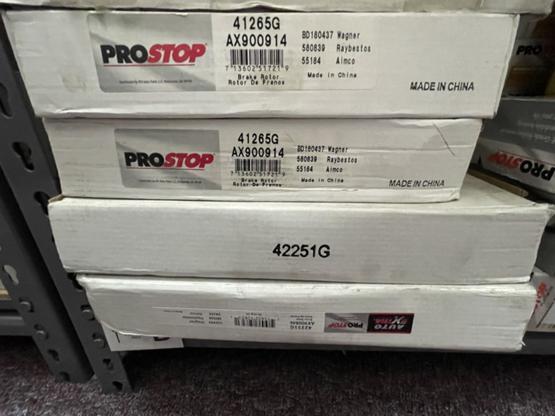 LOT - APPROXIMATELY (36) ASSORTED PROSTOP DISC BRAKE PADS. (2) PROSTOP BRAKE DRUMS, (5) PROSTOP BRAK - Image 3 of 11